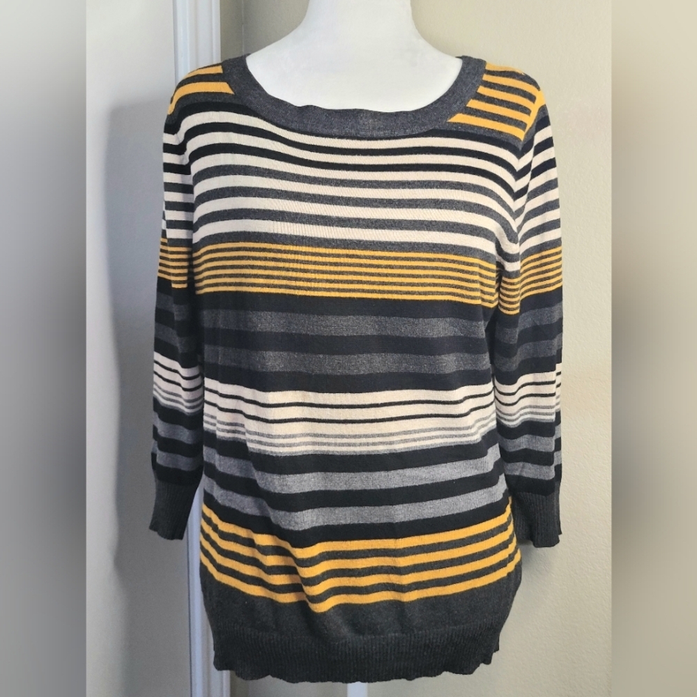 Joseph A SweaterTop, Womens Size Large, Pullover
